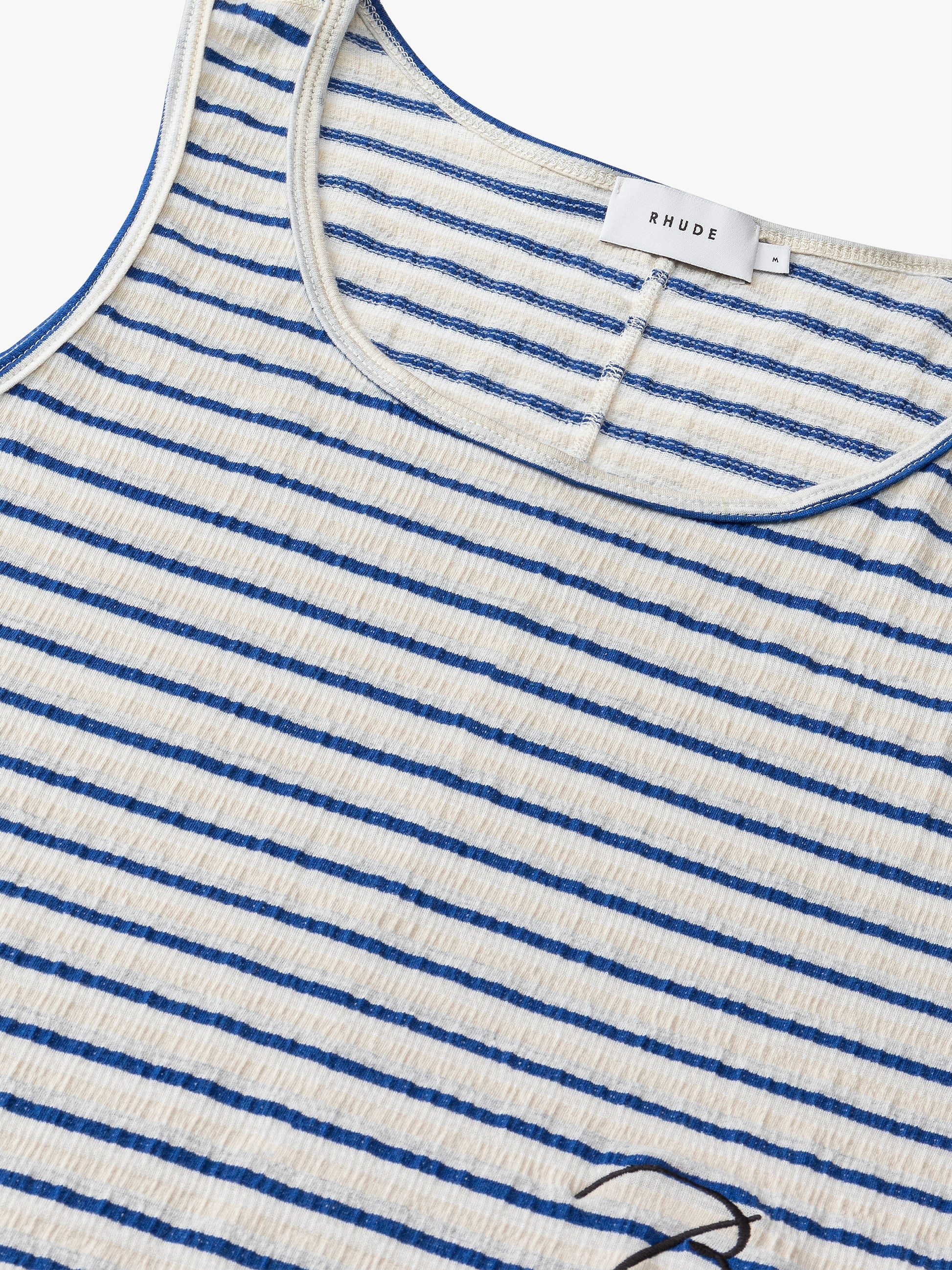 RHUDE SIGNATURE STRIPE TANK TOP - 3