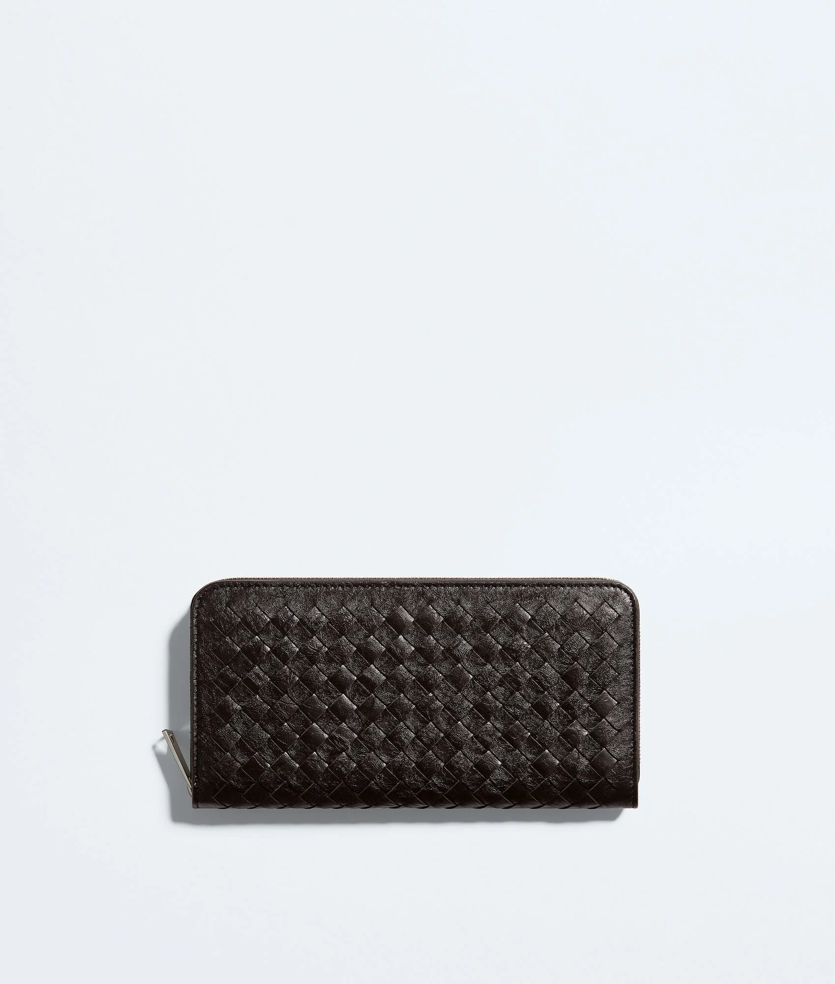 Woven Mycelium Zip-Around Wallet - 1