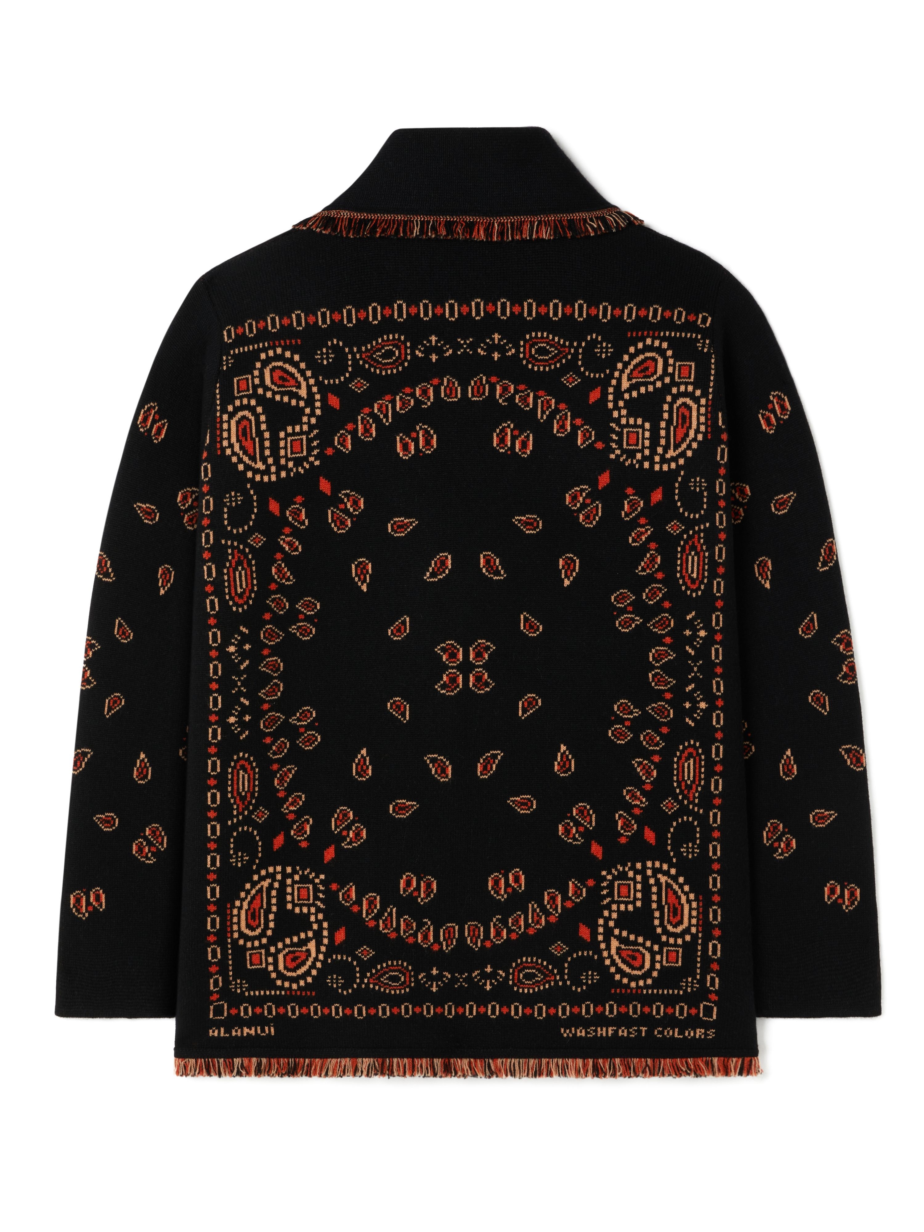 Bandana Jacquard Cardigan - 3