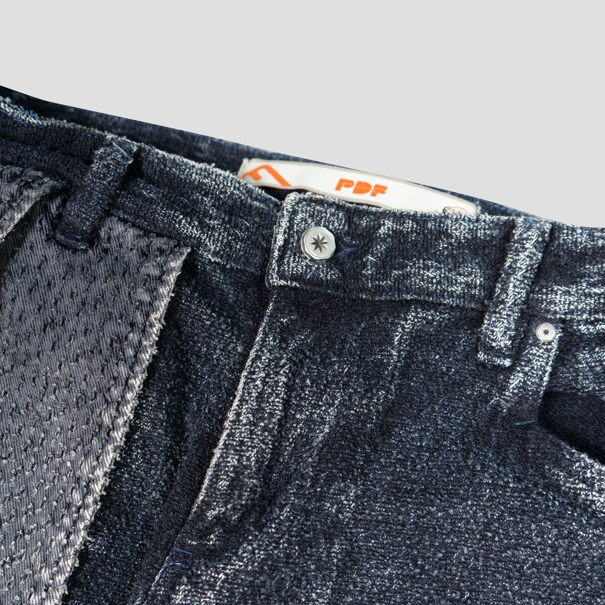 DENIM STRIP JEANS - 3
