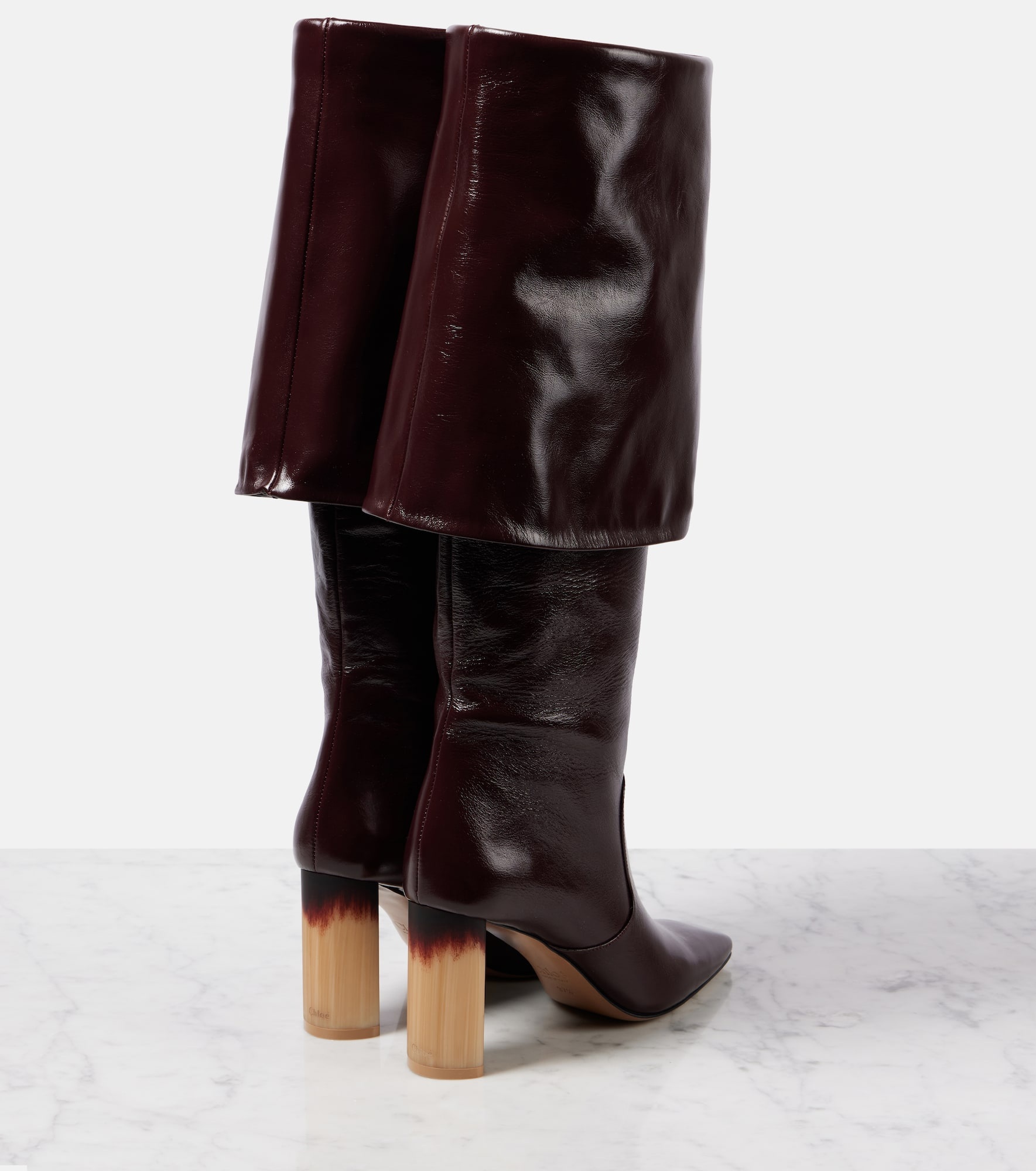 Georgia leather knee-high boots - 2