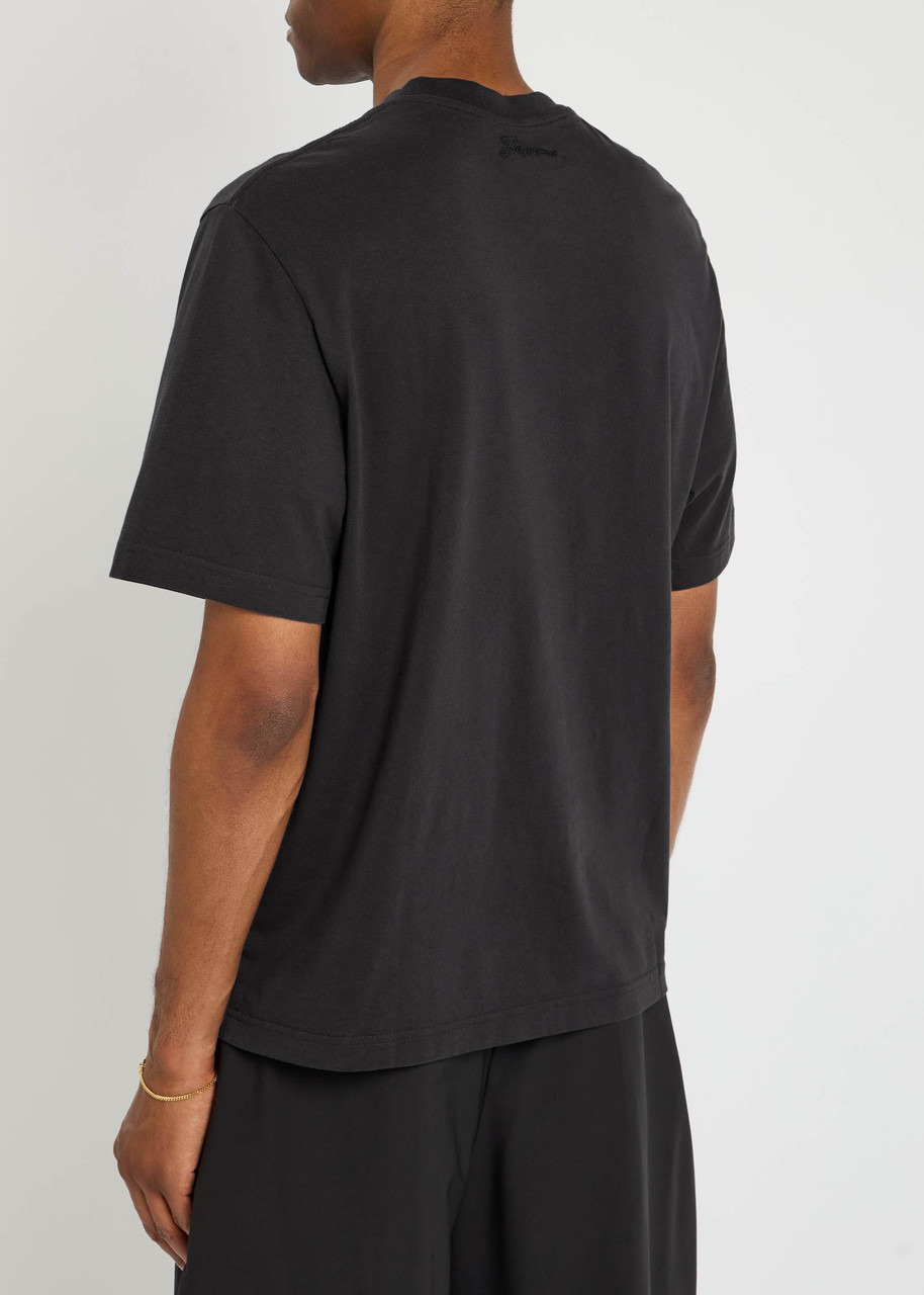 Jacquemus Le T-shirt Embroidered Cotton T-shirt - 3