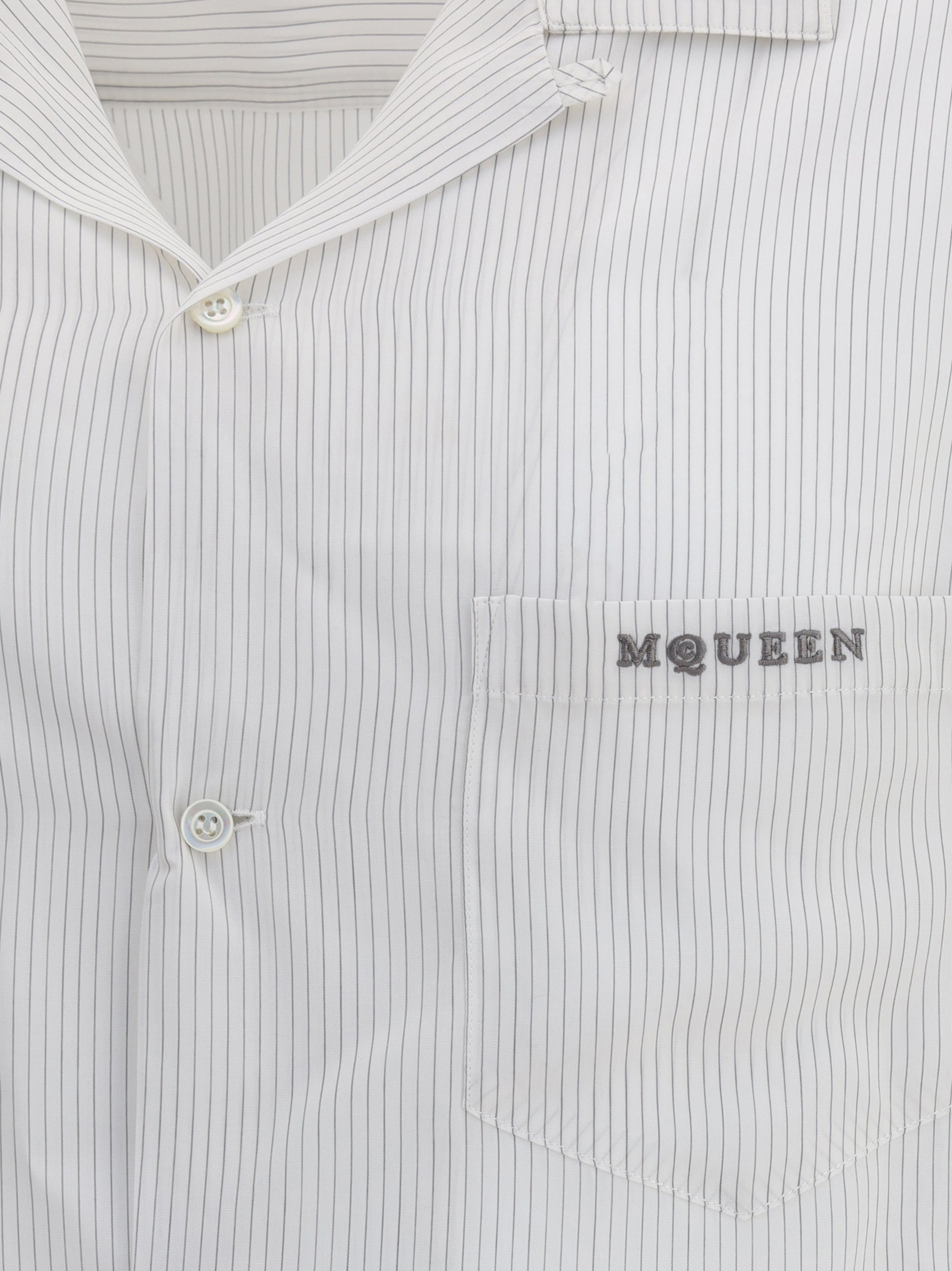 Alexander Mcqueen Men Thin Striped Shirt - 3