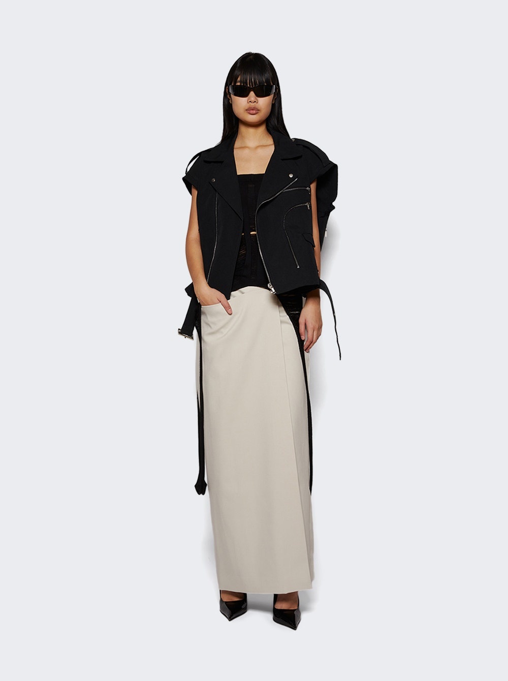 Cropped Jumbo Bauhaus Stooges Ss Black - 5