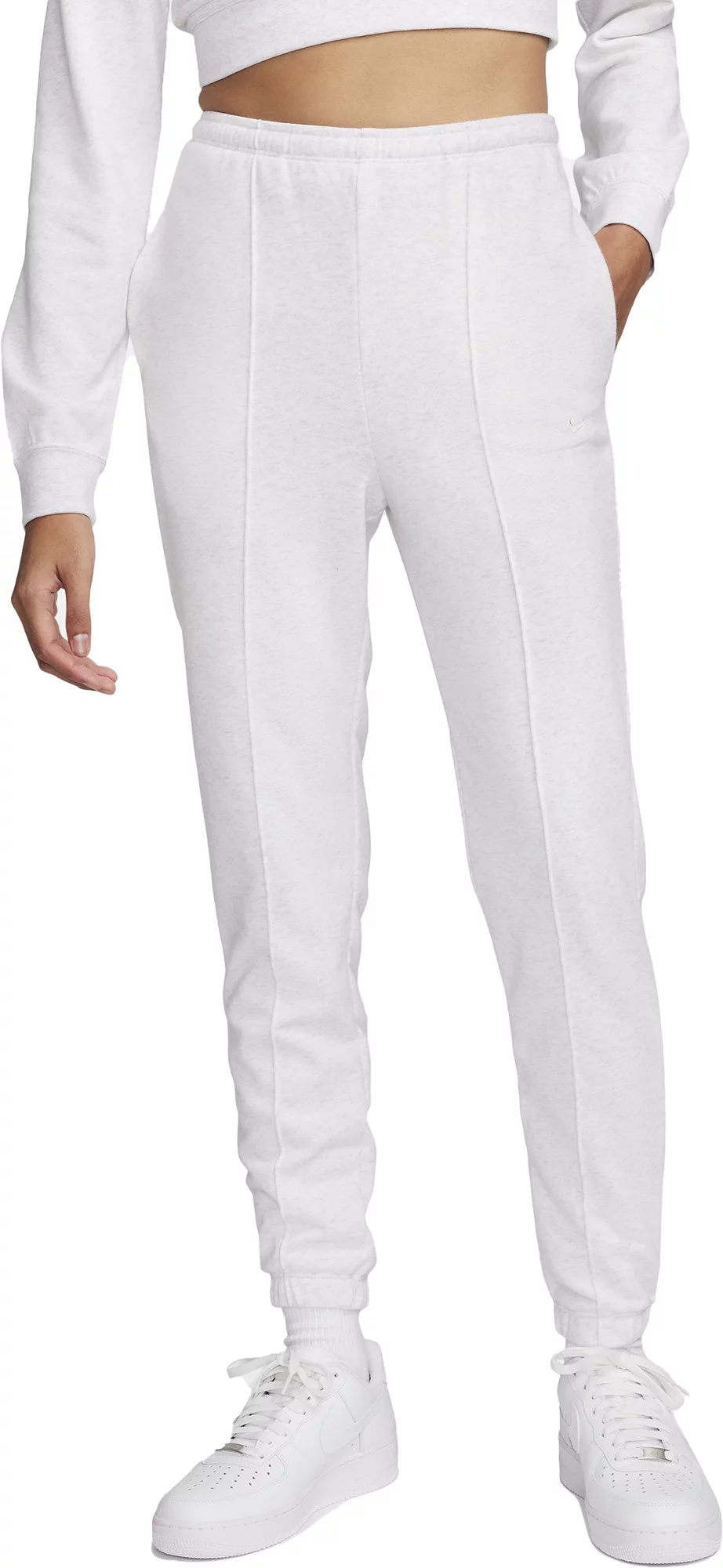 Nike Sportswear Women's Chill Terry Slim High-Waisted French Terry Sweatpants - 1