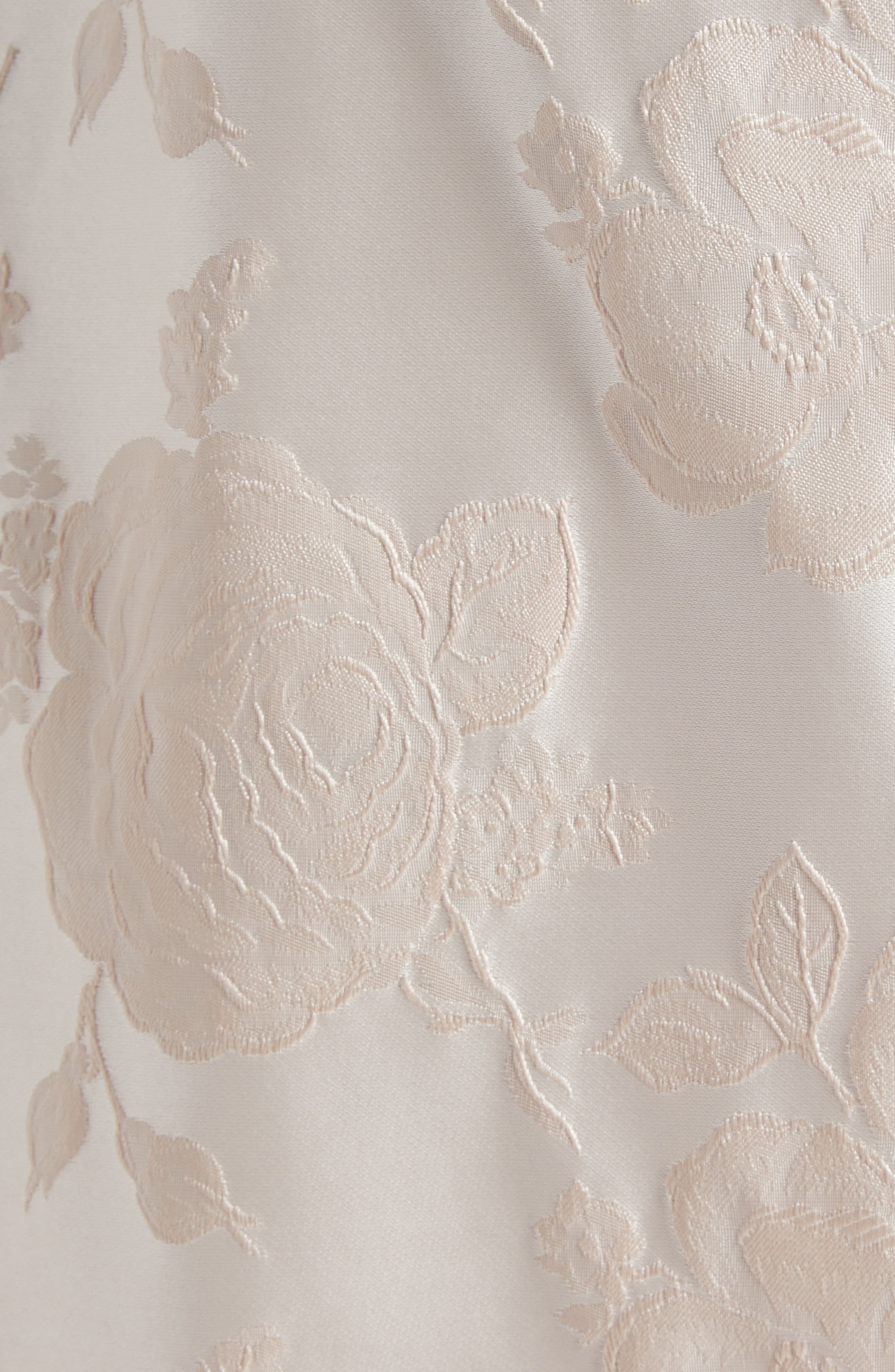 Simone Rocha Unraveleing Ribbon Skirt in Blush/Blush at Nordstrom - 7