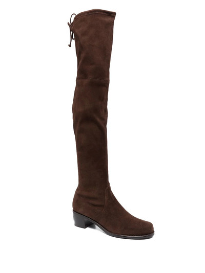 Stuart Weitzman knee-high leather boots outlook