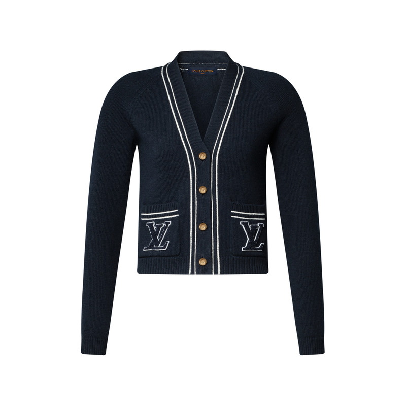 Contrast Accent Cardigan 1
