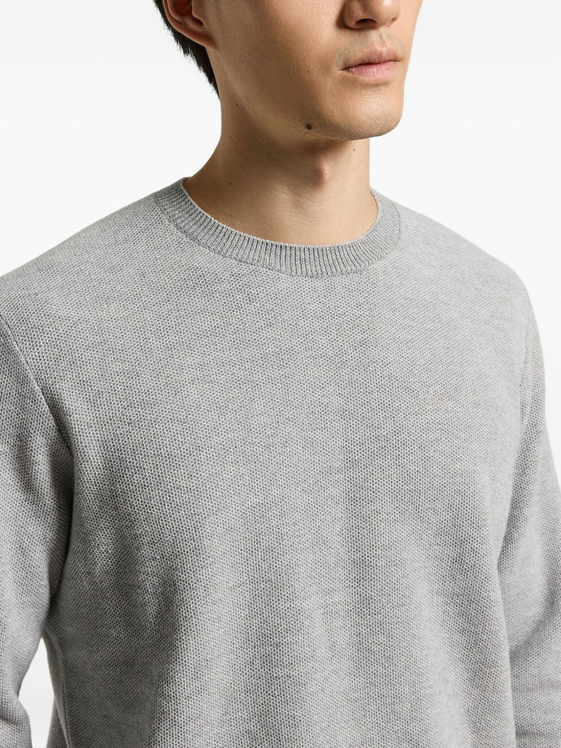 crew-neck ribbed sweater 4