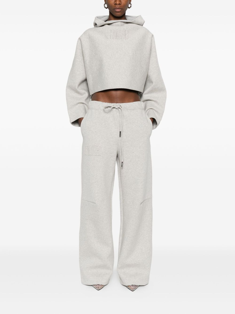 drawstring-cuffed track pants - 2