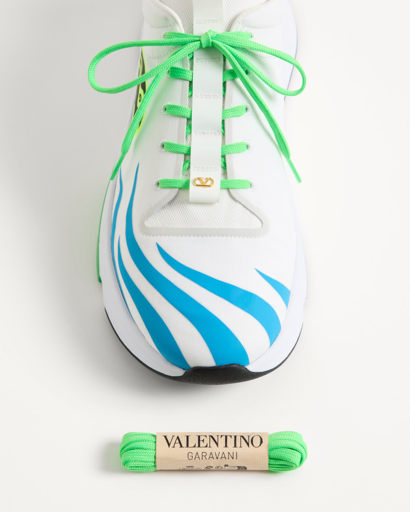 Valentino PANTHER BLAZE LOW-TOP SNEAKER IN RIPSTOP FABRIC outlook