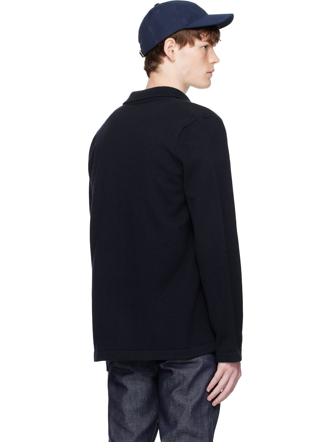 Navy Matti Cardigan - 3
