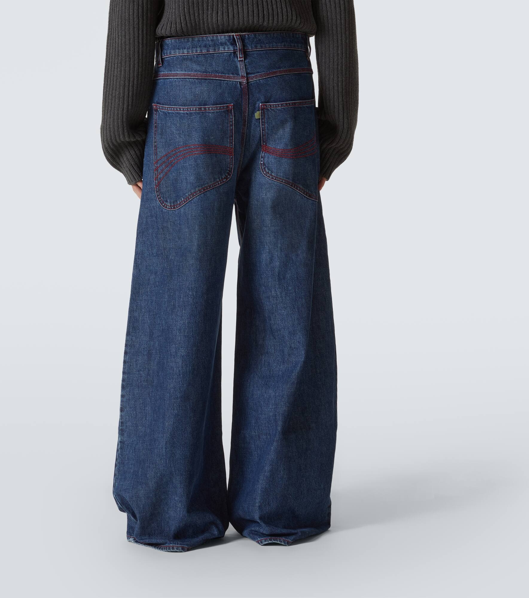 Indiana wide-leg jeans - 4