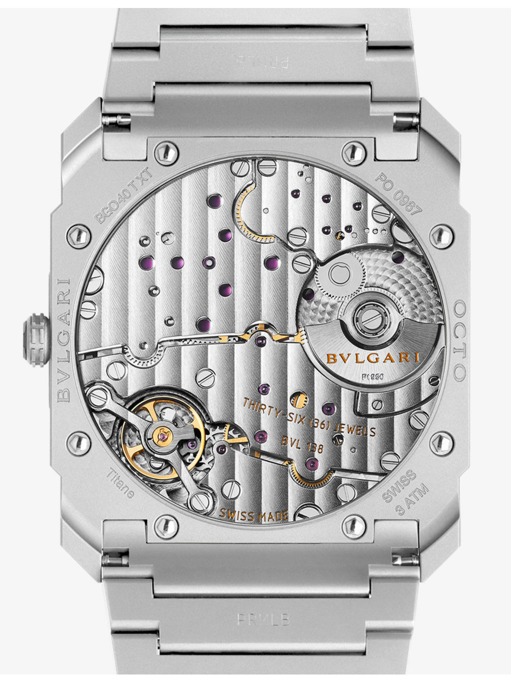 BGO40C14TTXTAUTO Octo Finissimo titanium automatic watch - 4