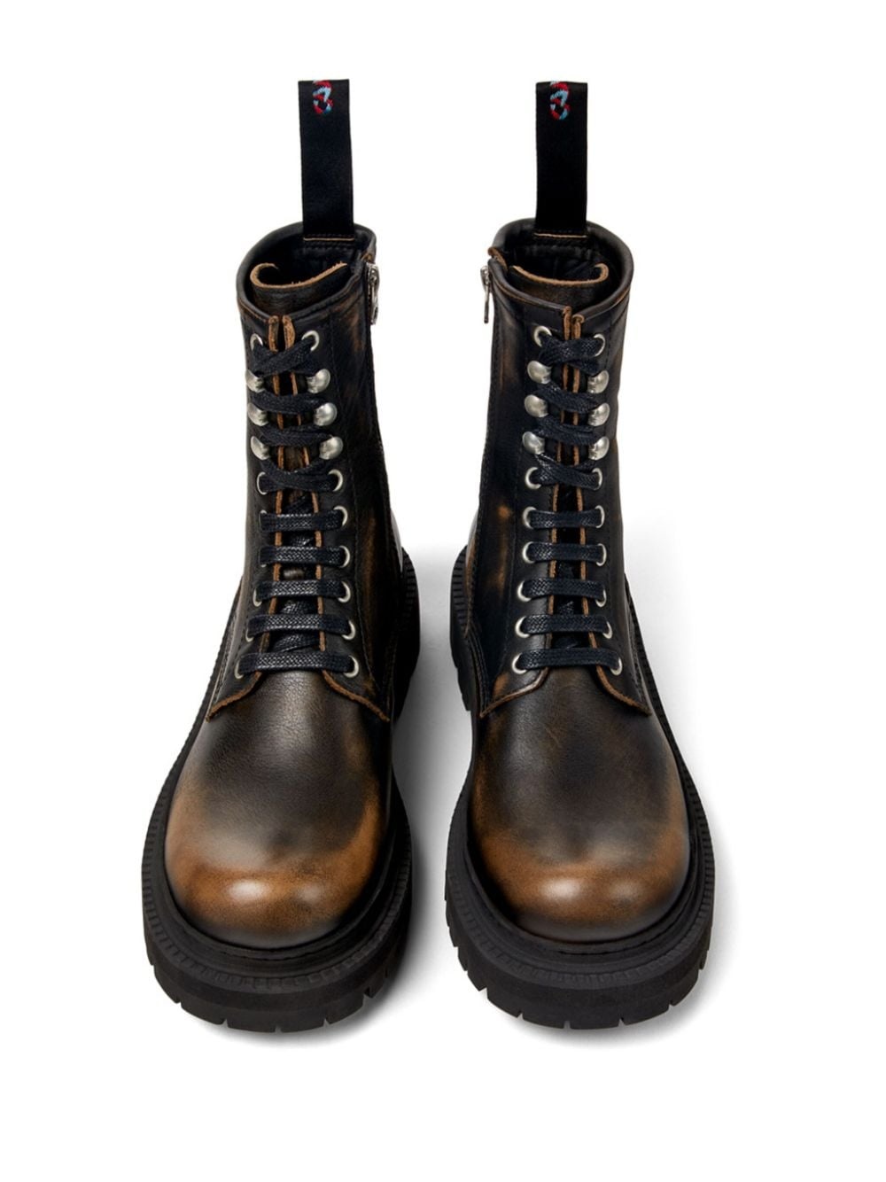 Eki lace-up leather boots - 3