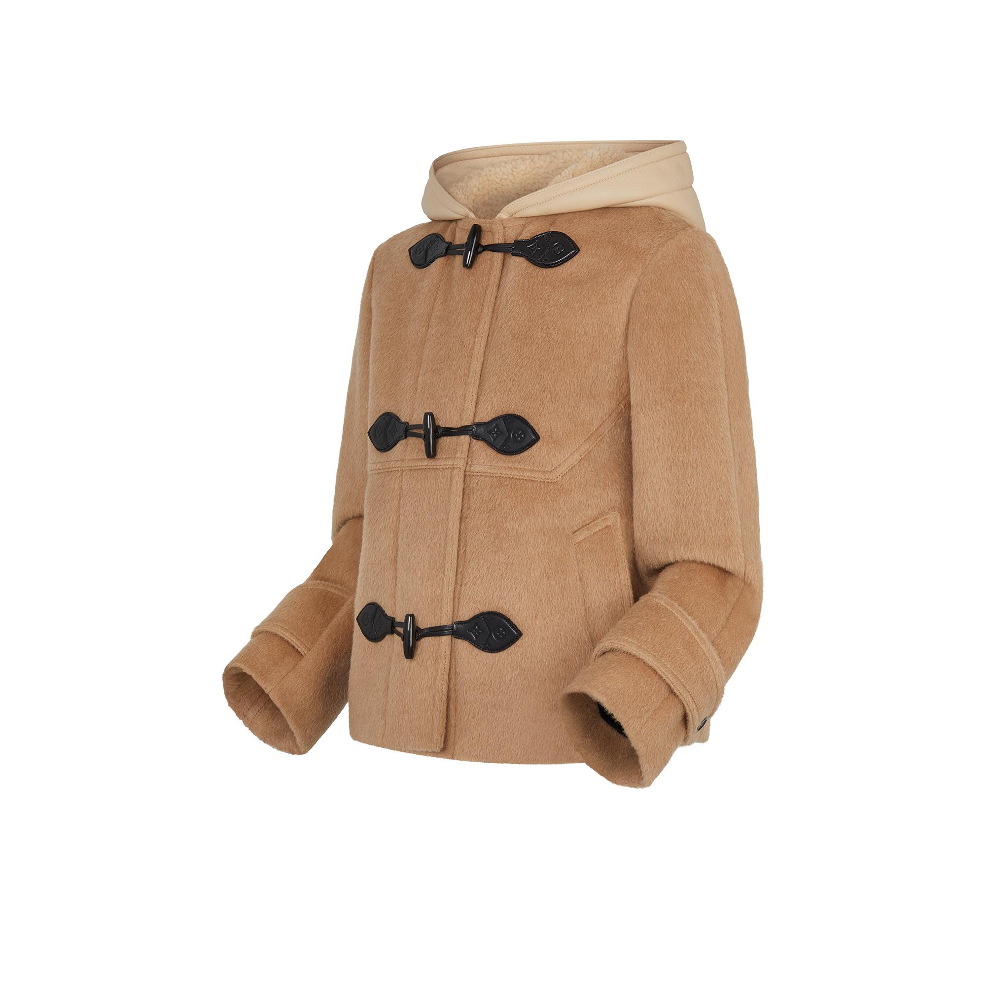 Hooded Duffle Pea Coat - 2