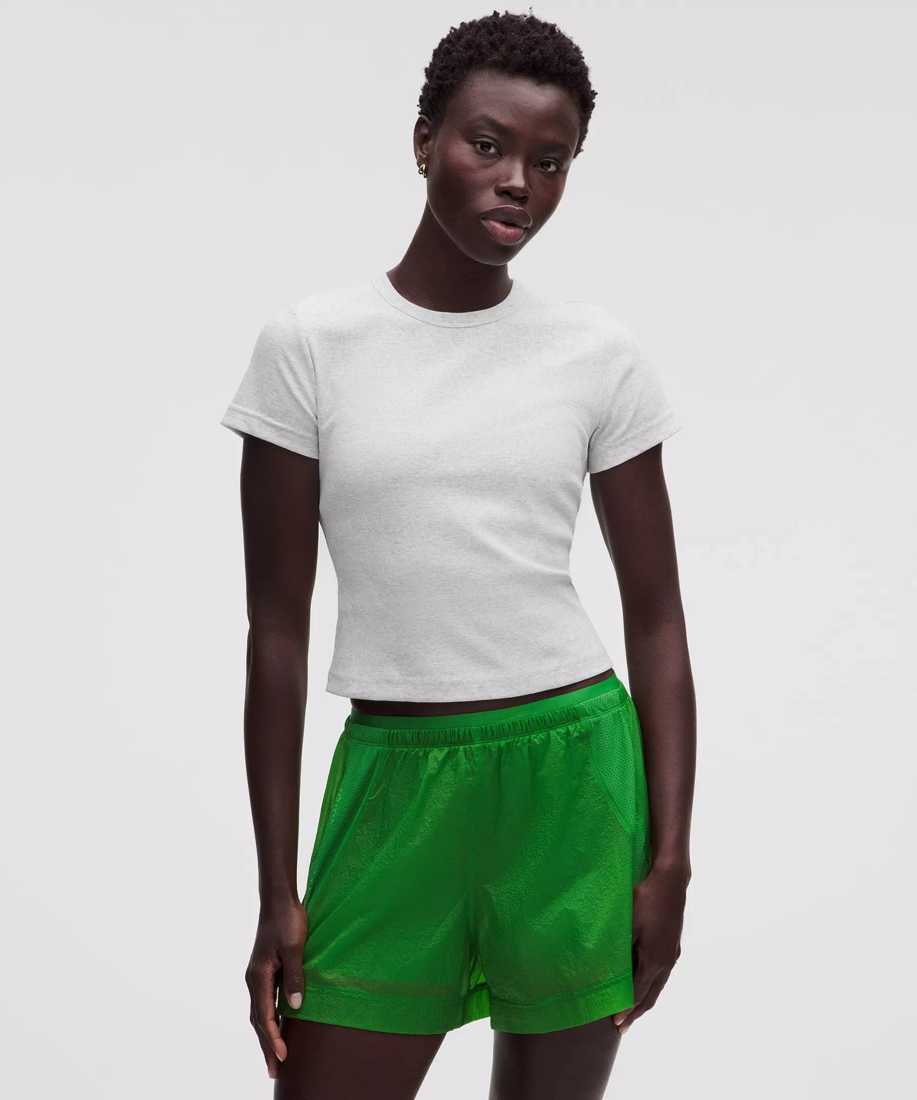 Little Ribbed Tee - 1
