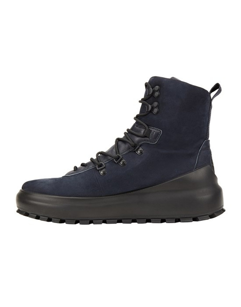 Stone Island S0404 NABUK/LEATHER HIKING BOOT_STONE ISLAND WITH ECCO® BLUE outlook