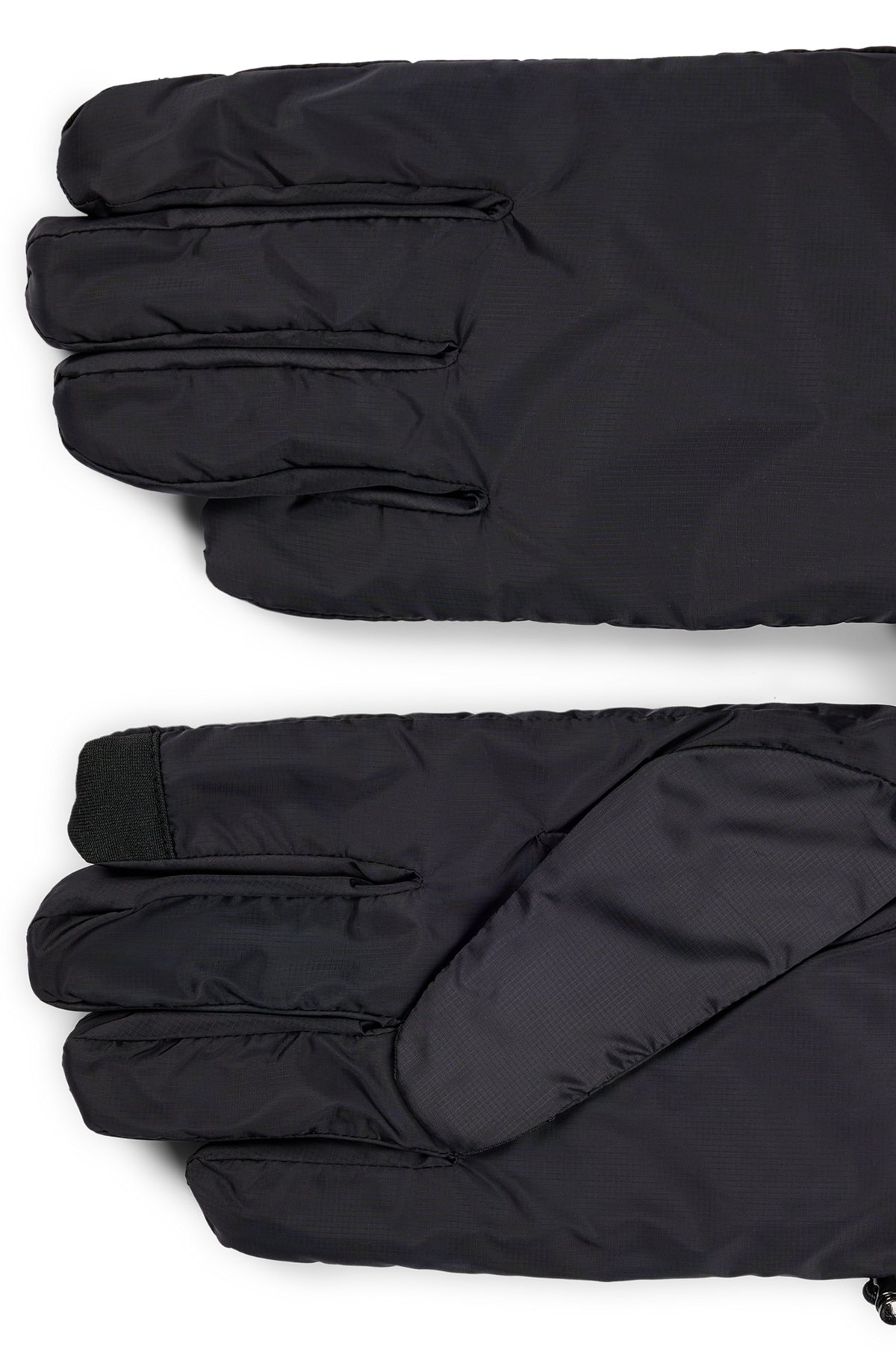 PADDED GLOVES IN RIPSTOP FABRIC WITH TOUCHSCREEN-FRIENDLY FINGERTIPS - 2