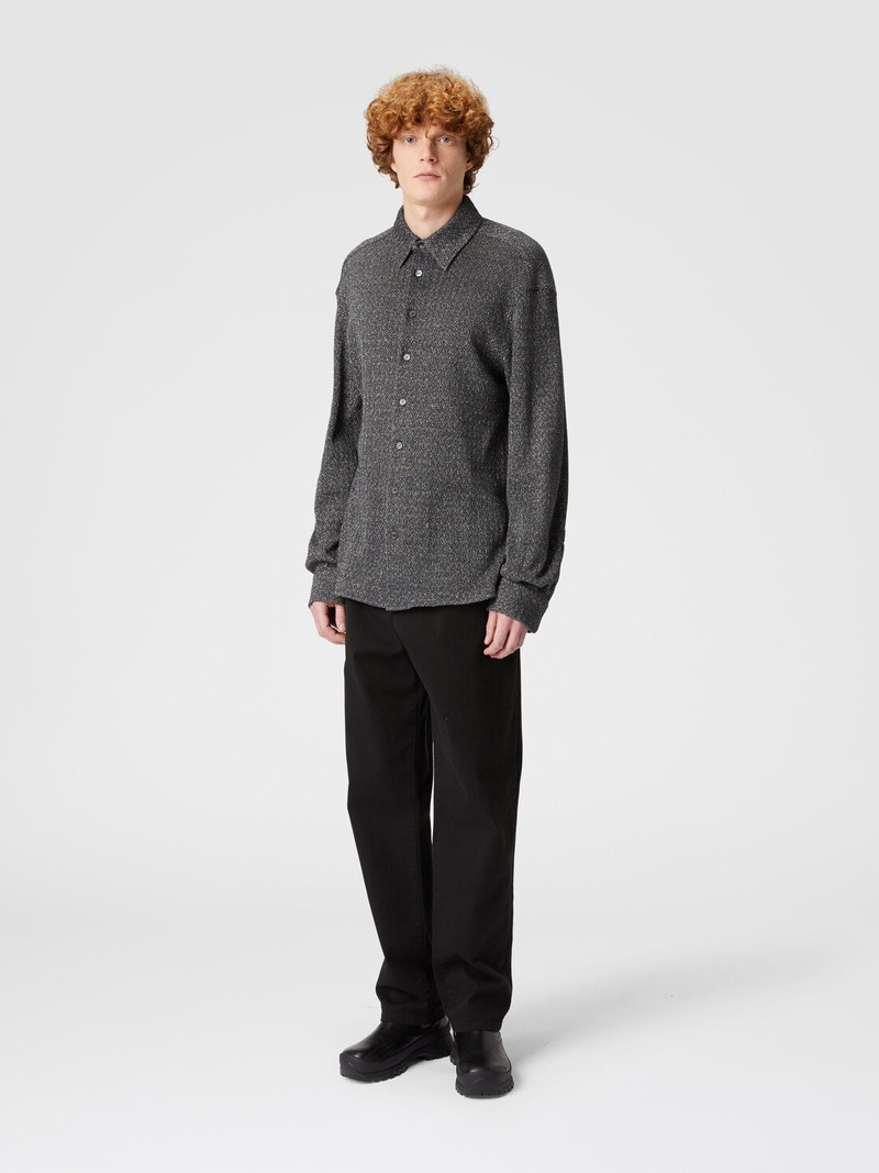 Missoni Cotton and viscose zig zag lamé shirt outlook