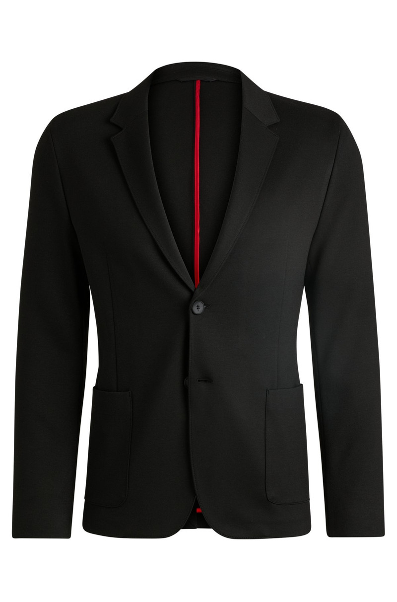 SLIM-FIT JACKET IN PERFORMANCE-STRETCH JERSEY 1