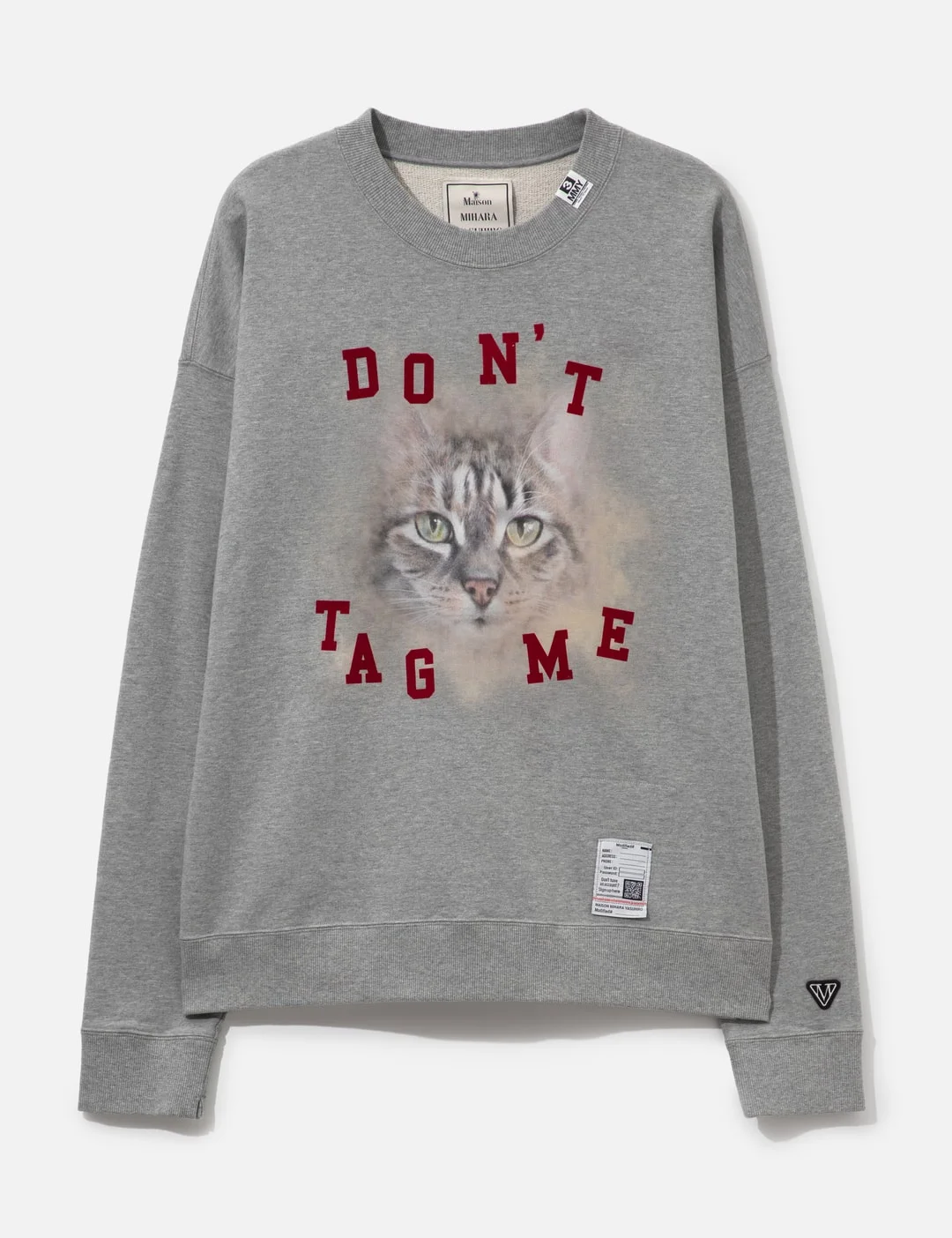 CAT PRINTED SWEATSHIRT - 1