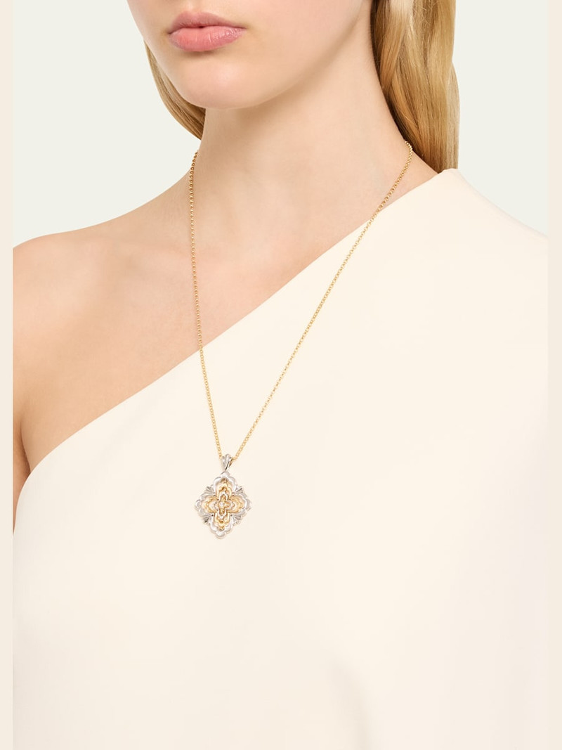 Buccellati Opera Galileo 18K Gold Diamond Pendant Necklace outlook