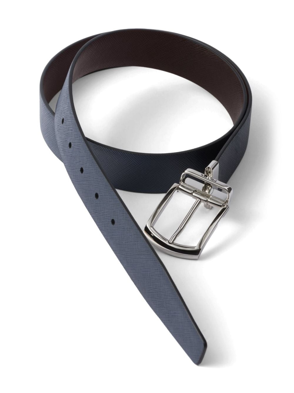 reversible leather belt - 2