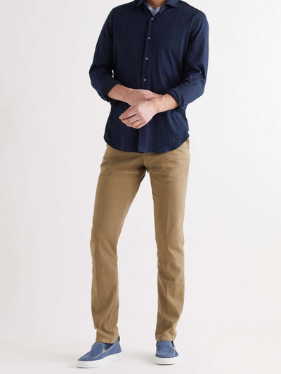 Loro Piana Slim-Fit Cotton-Jersey Shirt outlook