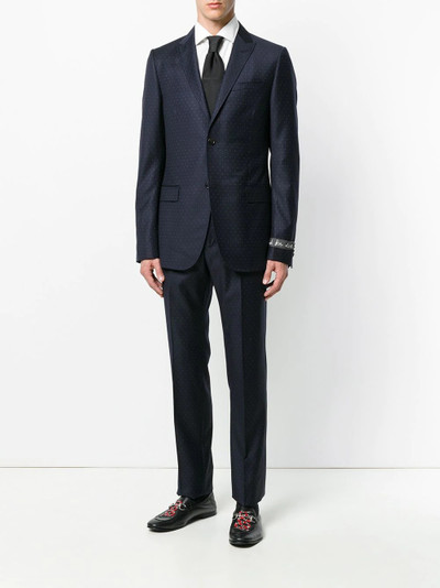 GUCCI micro dotted suit  outlook