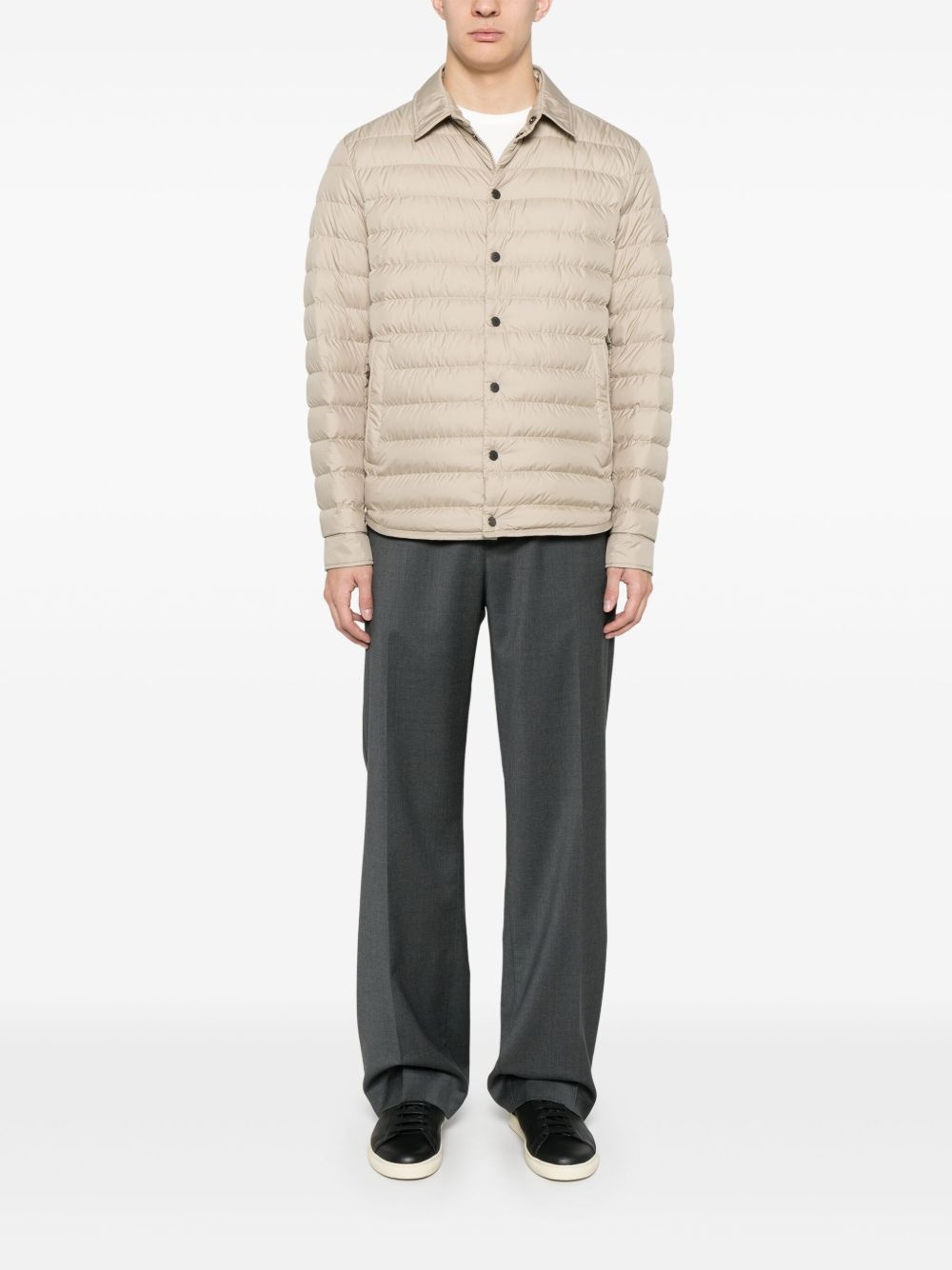 logo-patch trousers - 2
