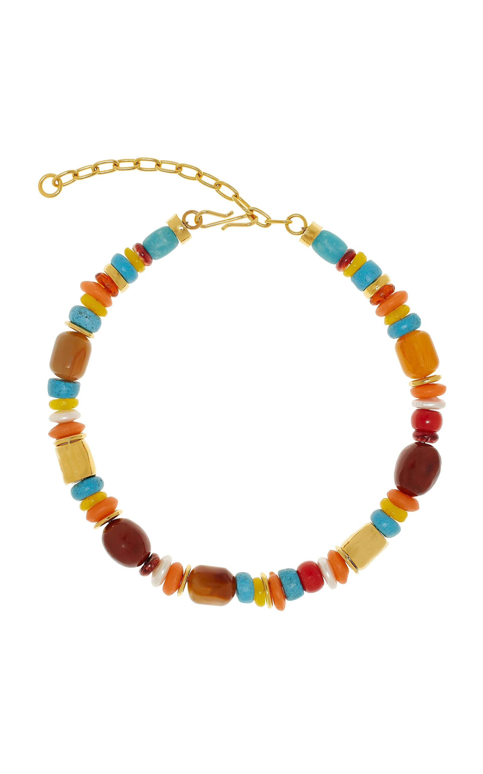 Souvenir Gold-Plated Multi-Stone Necklace multi - 1