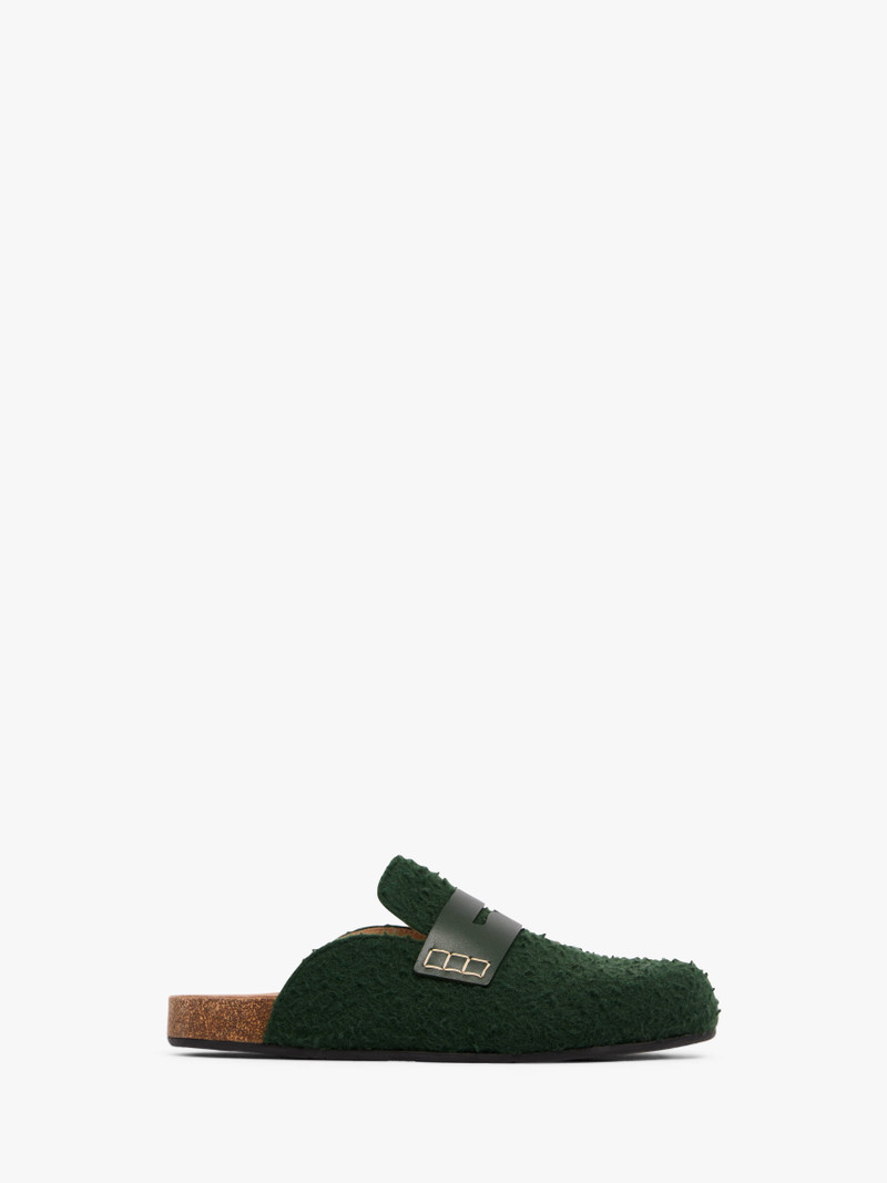 FELT LOAFER MULES - 1