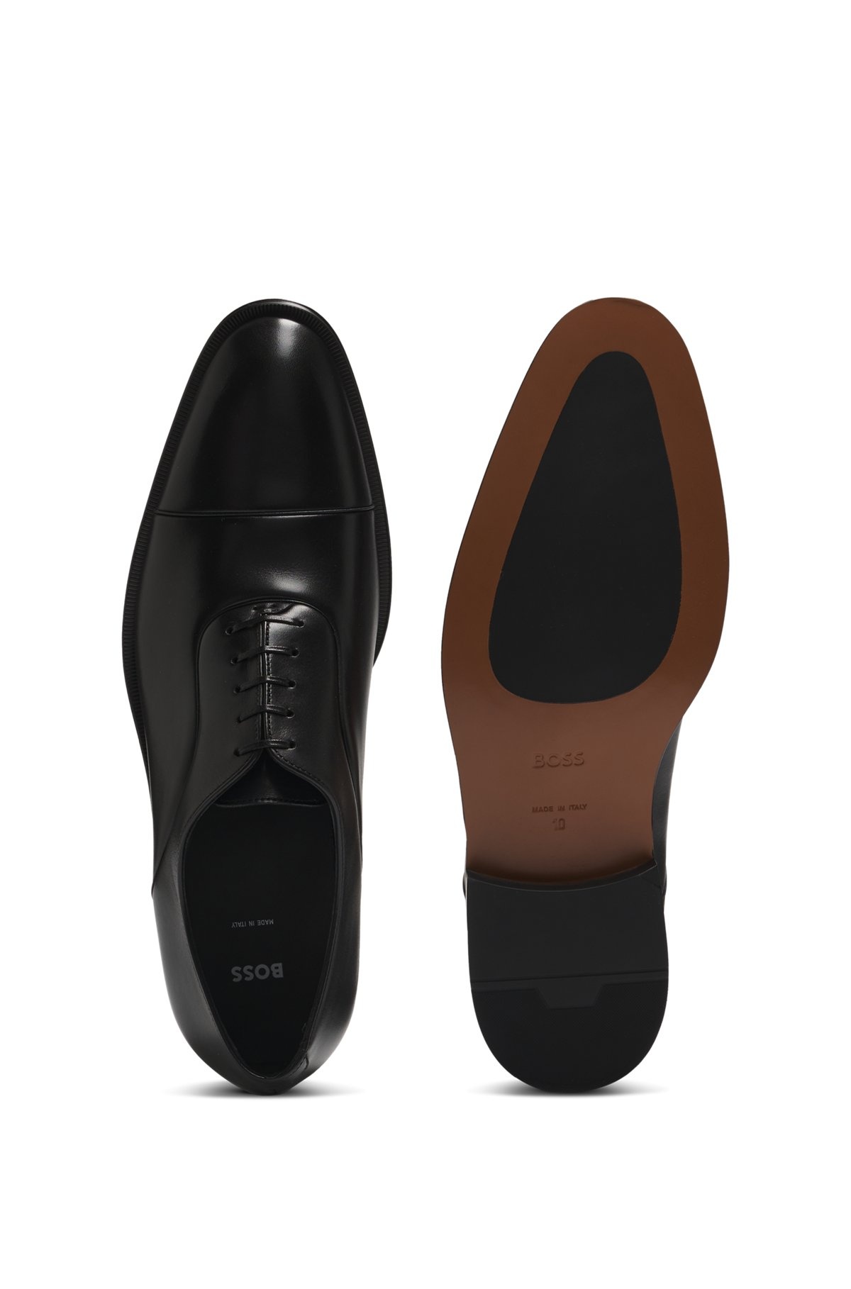CAPTOE OXFORD SHOES IN SMOOTH LEATHER - 4