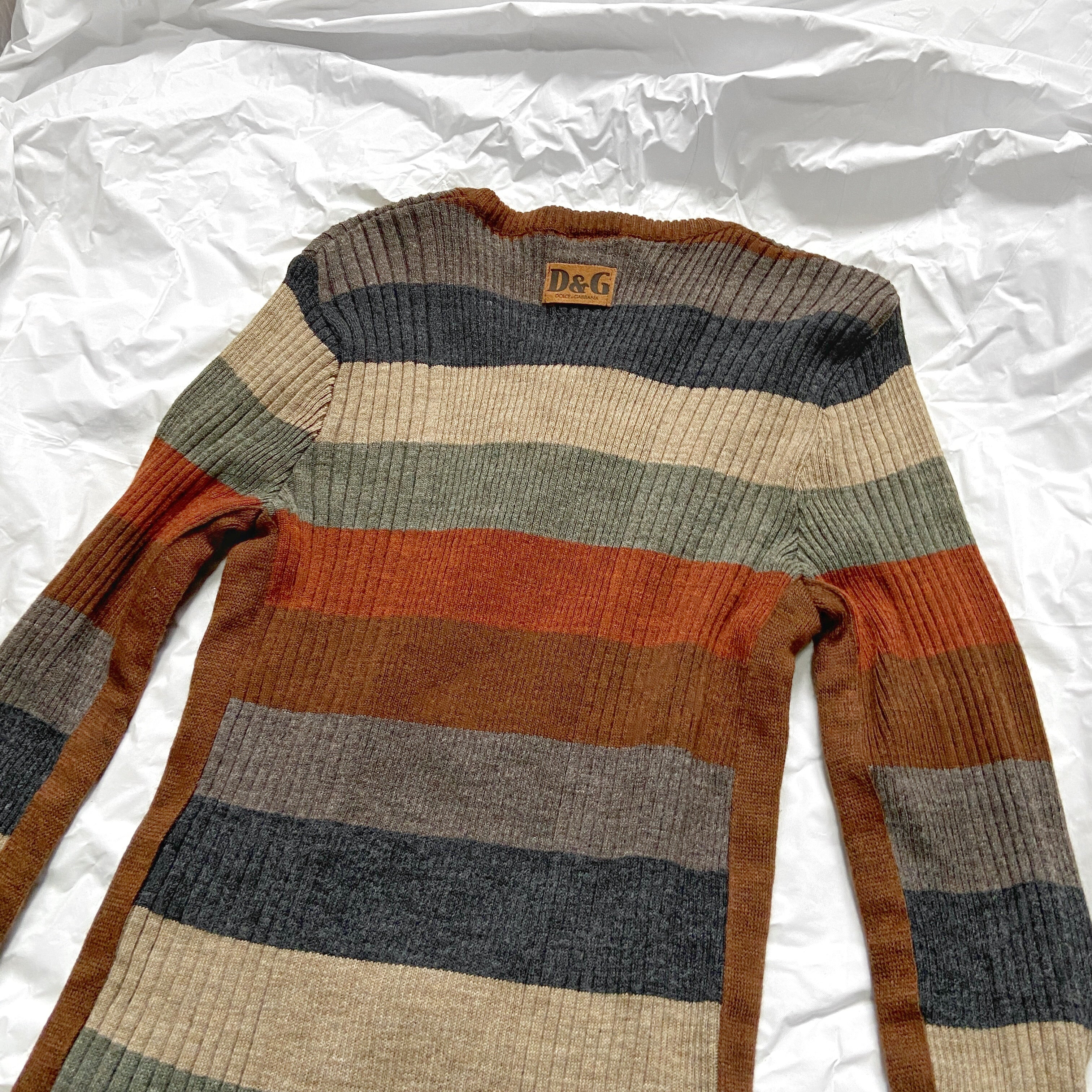 zOthers - Dolce & Gabbana Striped tight sweater M - 6