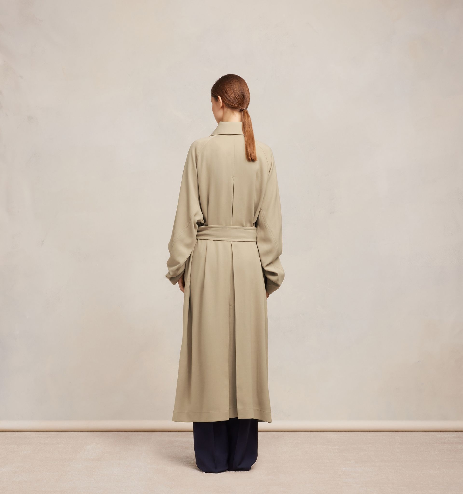 Long Belted Coat - 5