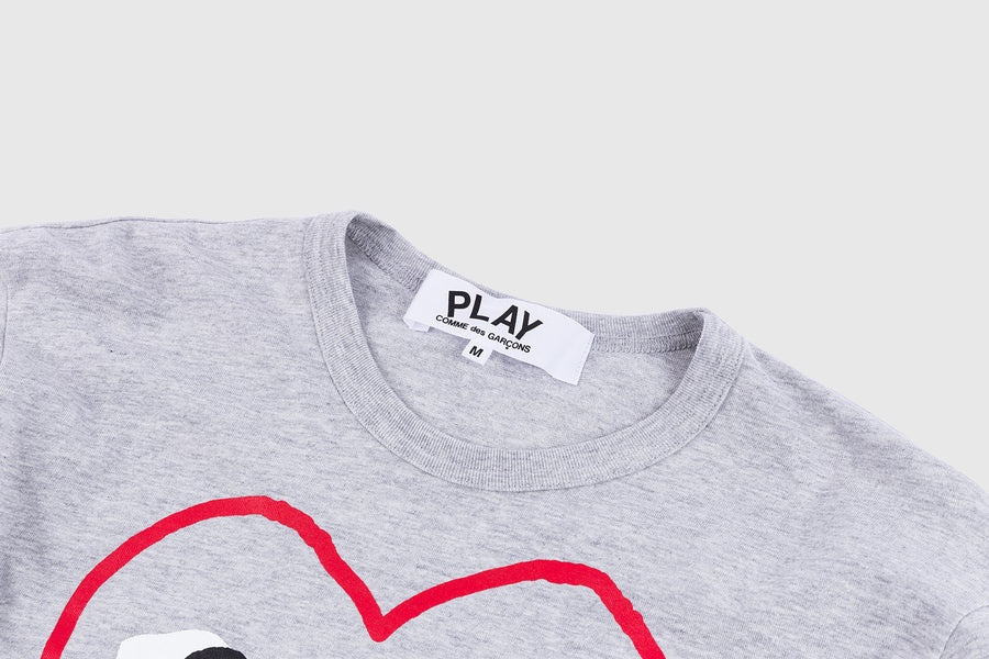 GREY BORDER L/S T-SHIRT - 2