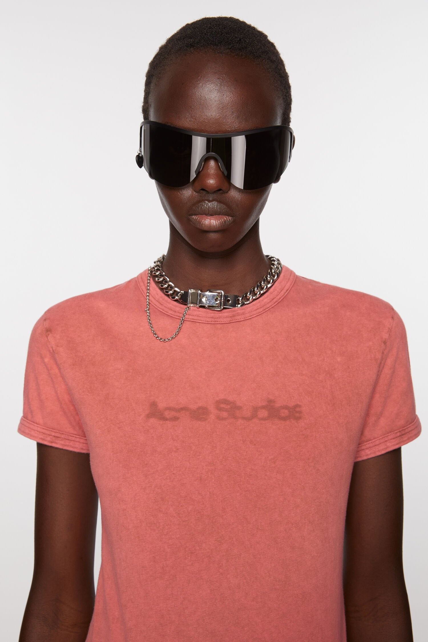 ACNE STUDIOS Women T-Shirt Blurred Logo - 3