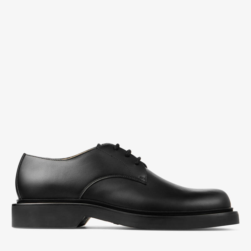 Rowan Derby Black Box Calf Leather Loafers 1