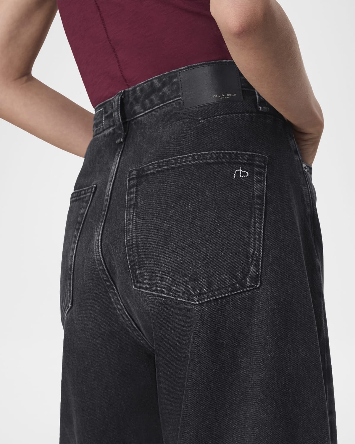 Charlie High-Rise Barrel Jeans - 5