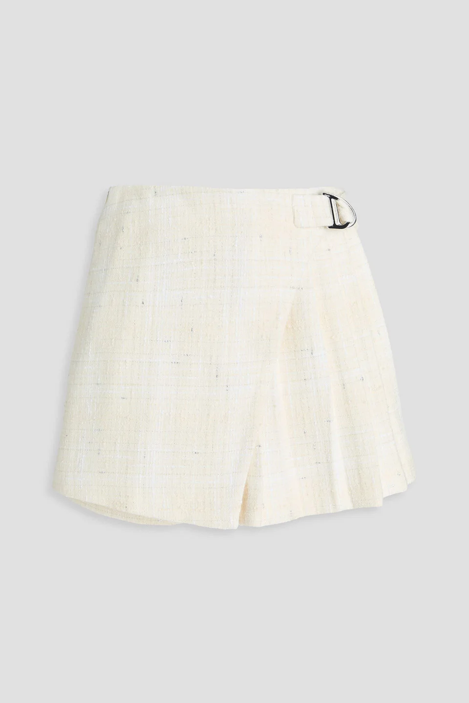 Metallic tweed shorts - 1