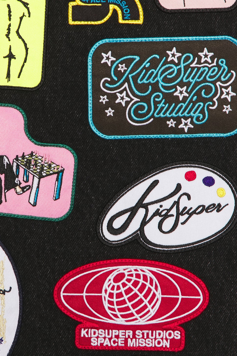 KidSuper Patches Denim Short outlook
