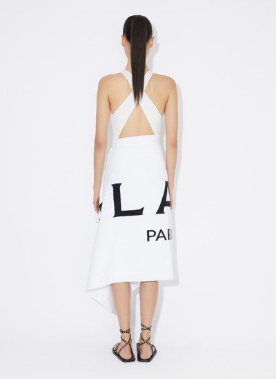 Alaïa TOWEL SKIRT IN COTTON TERRY outlook