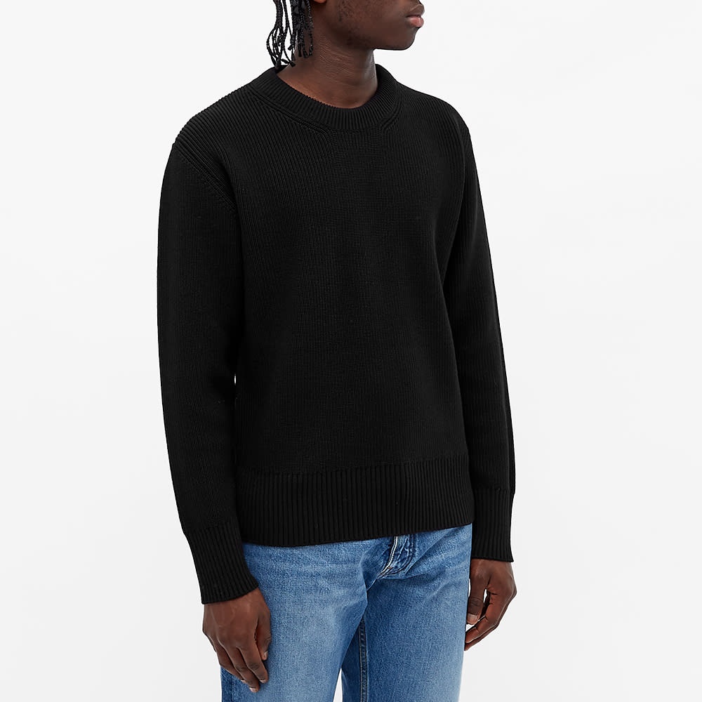 Maison Margiela Ribbed Crew Knit - 4