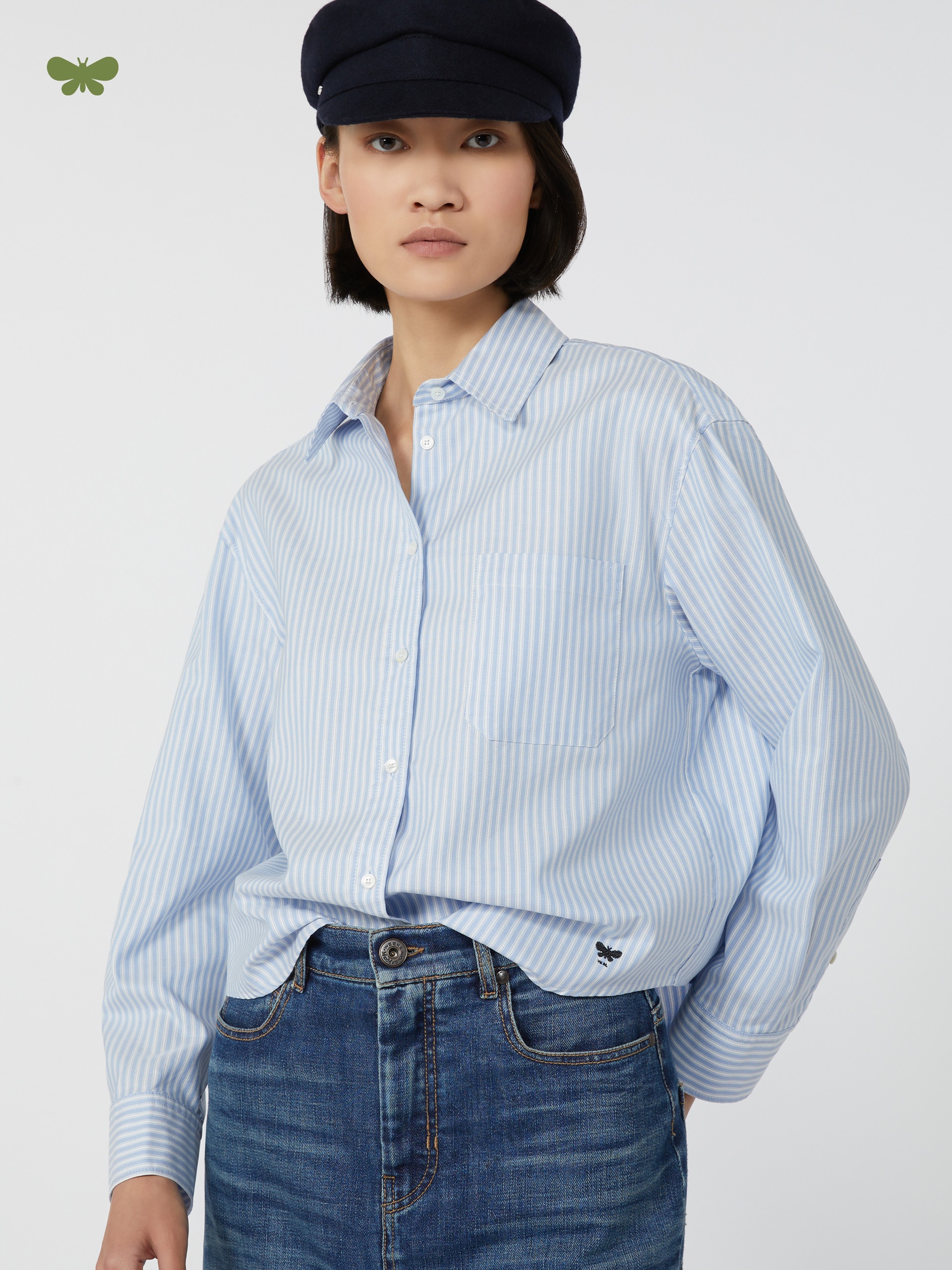 NUORO Cotton Oxford shirt - 5