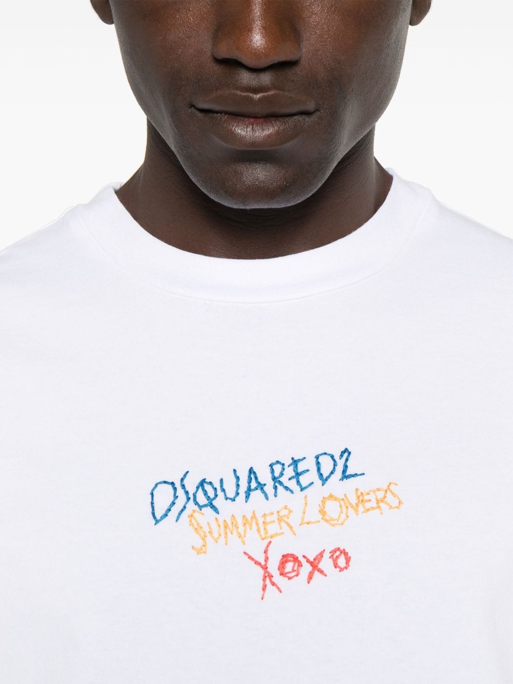 cotton T-shirt - 4