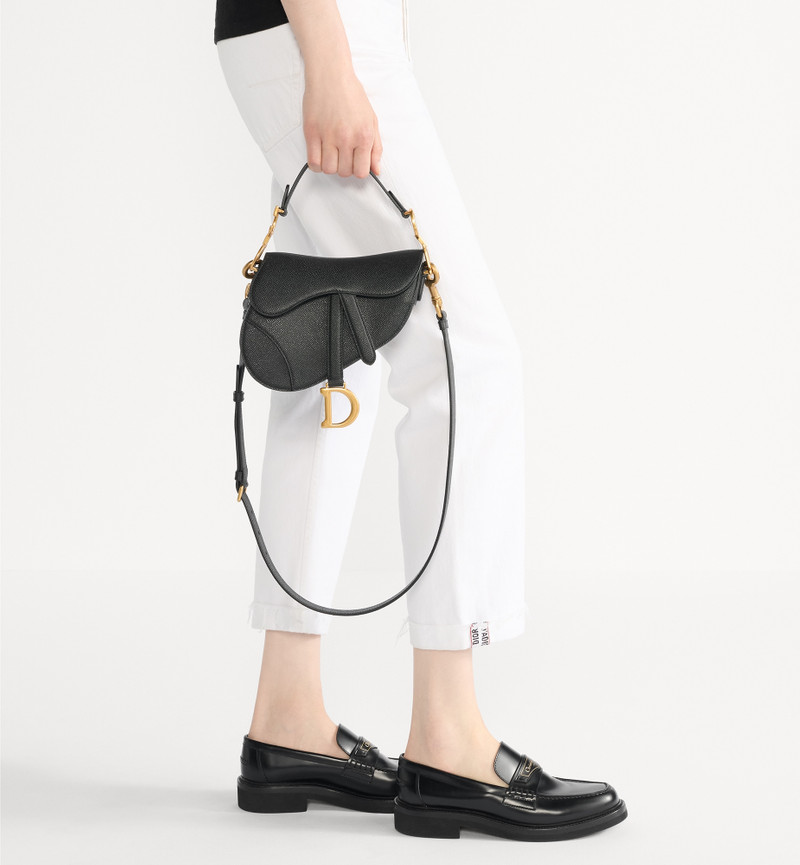Dior Mini Saddle Bag with Strap outlook
