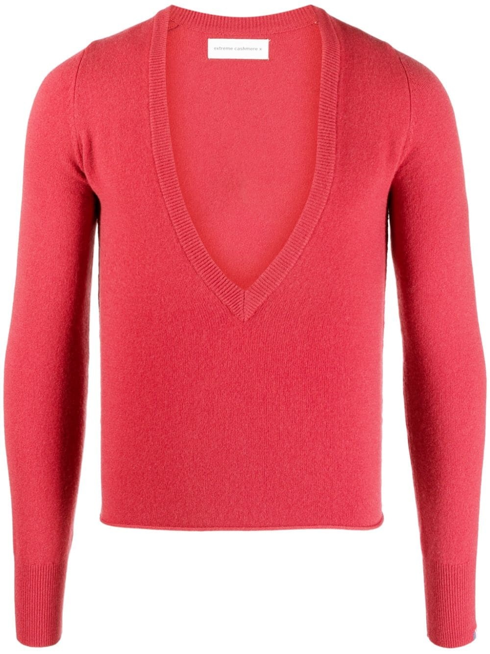 cashmere blend V-neck jumper - 1