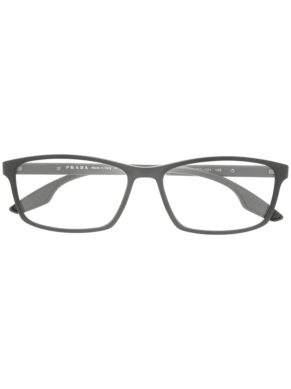 Lifestyle rectangle-frame glasses - 1