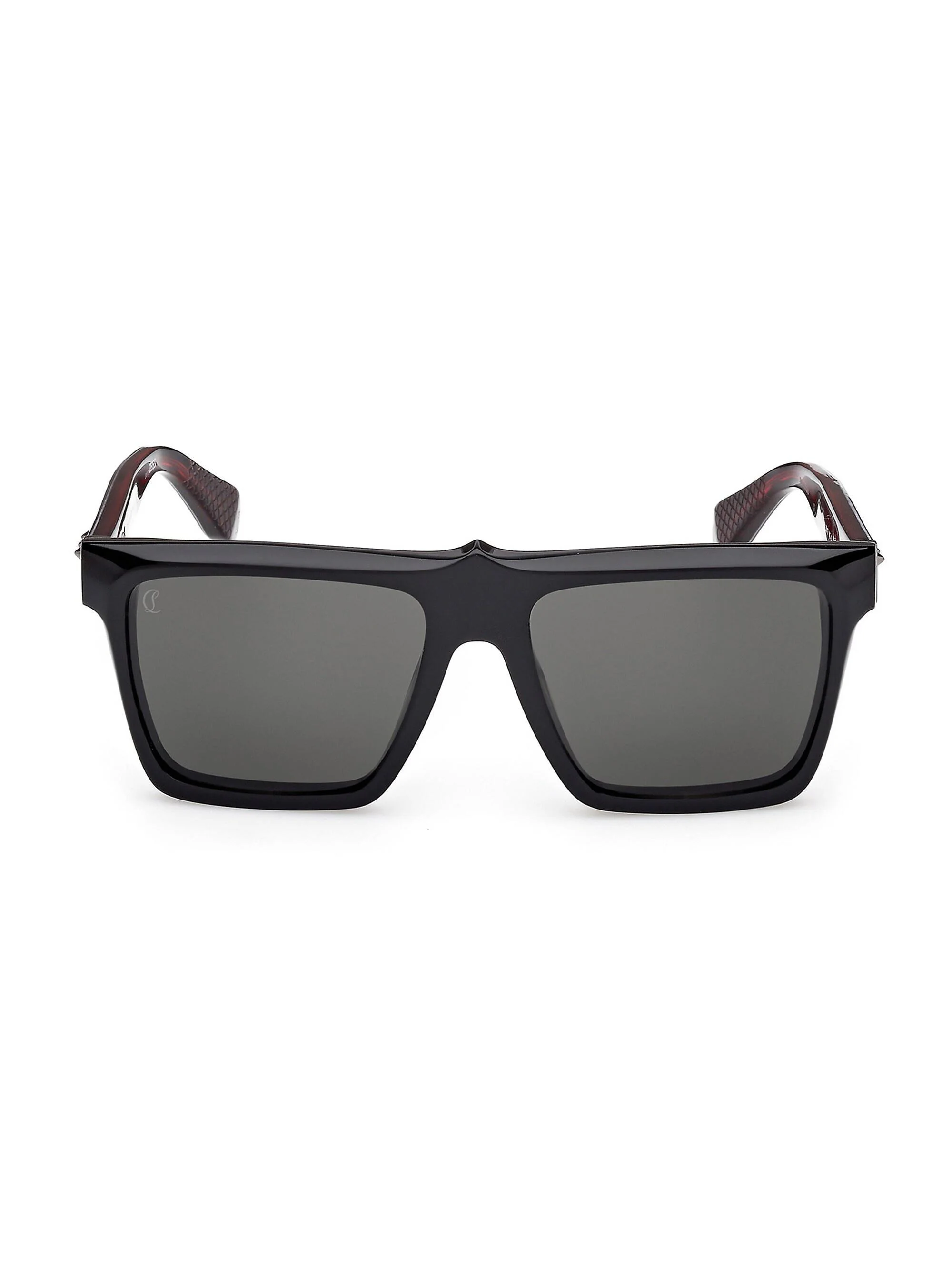 Men's 56MM Square Sunglasses - Black - 1